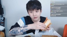 [서브웨이 샌드위치]스테이크&치즈+치킨데리야끼 [고화질] [Eating Show] 찌워니